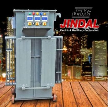 Automatic Voltage Controller Lifespan Long Capacity 10 kVA Phase Single Phase Mounting Type Floor Output Voltage 220 V Performance Level - Jindal Electric & Machinery Corporation - India