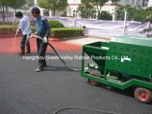 Rubber Spraying Machine for Spray Coat System Track & Field Power 10.5kw Weight 550kg Origin China Coating Paint Condition New - Zhejiang Green Valley Sports Industry Co., Ltd. - China