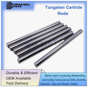 Versatile Cemented Carbide Rods for High-Quality Cutters in Milling - GANZHOU CHENGHE METAL CO., LTD. - China