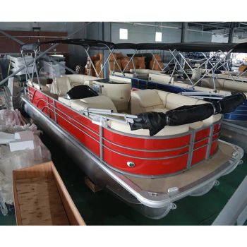 Kinocean Passenger Boat Power Pontoon Sport Yacht with Surboard - Guangdong Ecocampor Vehicle Co., Ltd. - China