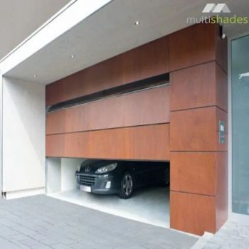 Automatic Garage Door for Homes Residential Security Door with Modern Style Automatic Garage Door Opener Aluminium Garage Door - Foshan Multishades Group Co., Limited - China