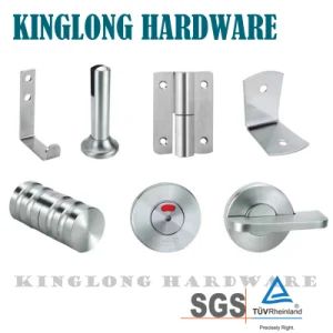Stainless Steel 304/201 Bathroom Furniture Accessories Building Material Sanitary Ware Shower Partition Toilet Cubicle Set - KingLong Hardware Factory - China