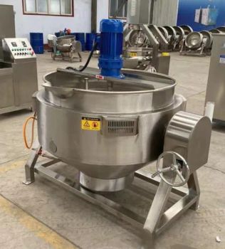 Stainless Steel Food Grade Jam Industrial Cooking Pot Electrical Steam Natural Gas Cooking Jacketed Kettle - Quzhou KingGo Machinery Co., Ltd. - China