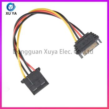 SATA 15 Pin Pcie Wire Harness Data Extension Cord Supply Power SATA Cables for Computer Cable OEM 20cm Male to 6pin PCI-E Power Cable - Dongguan Xuya Elec. Co., Ltd - China