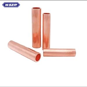 Hard Grade T2 Copper Pipe Fittings Gt Copper Connecting Pipe Grade T2 Shape Tube State Hard Color Yellow Origin China Model NO. SM062 - Simeng Electrical Tech. Co., Ltd. - China