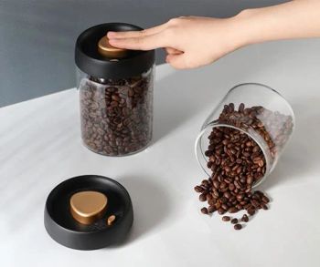 Reusable Glass Spice Jars, Set of Airtight Glass Containers with Plastic Lids, Kitchen Storage Jars for Tea and Spices - Hemera (Tianjin) Technology Development Limited - China