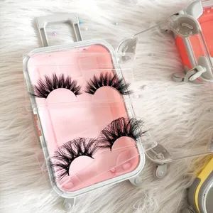 Wholesale Natural Fluffy Wispy Faux Mink Eyelashes Other Handmade Soft Private Label 100 5D False 25mm 3D Mink Eyelash - Dare Beauty Co., Ltd. - China