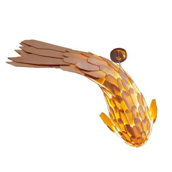 Fashionable Chandelier Squid Decorative Light Hand Stitching Customizable Restaurant Lights for Ships Hollow Fish Scale Decorative Lamps - Huizhou Homelighting Technology Co., Ltd. - China