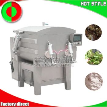 Minced Vacuum Meat Mixer Meat Stuffing Blender Machine vacuum Stuff Mixing Machine Meat Processor - Guangdong Shenghui Machinery Co., Ltd - China