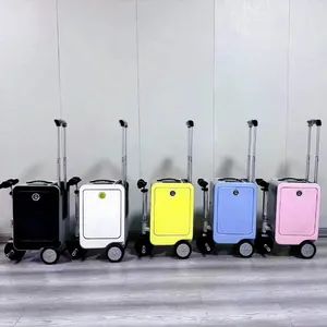 Light Weight Colourful Suitcase Travel Scooter Mobility Ride Electric Luggage - Changzhou Showhum Precision Technology Co., Ltd. - China