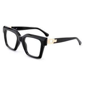 Injection Plastic Frames 2025 New Lightweight Geometric Durable Acetate Frames - Shenzhen Yahao Glasses Manufacturing Co., Ltd - China