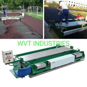 Paver Construction Machinery Equipment for Synthetic Athletic Running Track Playground/EPDM Plastic Rubber Racetrack Sports Field/Runway Surface Flooring - WVT INDUSTRIES - China