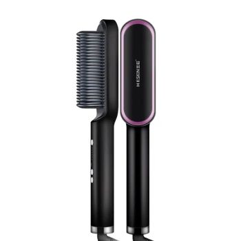 Kingdom Electrical Hair Curler Brush Styler Instant Quick Heating Salon Combs Hair Straightener - Hk Shenyuan Technology Limited - China