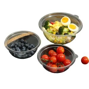 Elegant Portable Transparent Salad Bowl for Fresh Fruits and Vegetables - Dongyang Kaida Plastics Co., Ltd - China