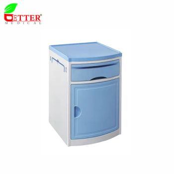 Medical Furniture Hospital Bedside Cabinet on Castors MOQ 50PCS Color Blue Usage Ward Origin China Condition New OEM - Better Medical Technology Co., Ltd. - China