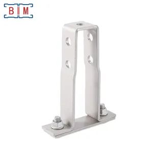 Channel Powder Coated U-Shaped Hanger Square Beam Pieces Angle Fittings - Suzhou Metal (BIM) Technology Co.,Ltd - China