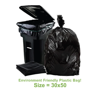 Heavy Duty Plastic Trash Bags Durable Waste Collection Bags with High Strength - N.G westen holding B.V - Netherlands