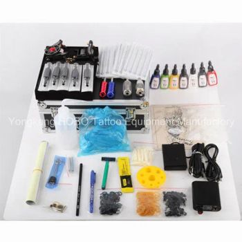 Complete Tattoo Kits Products with Machine Sets with Two Guns - Yongkang HOBO Tattoo Equipment Manufactory - China