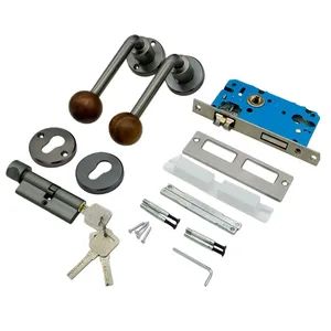 Sleek and Secure Magnetic Door Locks for Bedroom Spaces Usage Door Color Ivory Sample Free Model NO. L248 Logo Available - Wenzhou Haoguan Lock Technology Co., Ltd - China