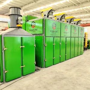 2-6 Decks Veneers Dryer Machinery Core Veneer Drying Machines - Shandong MINGHUNG Wood Based Panel Machinery Co., Ltd - China