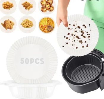 Air Fryer Parchment Paper Liners Customize Non-Stick Basket Mat for Frying Pan Dutch Oven Greaseproof Disposable Air Fryer Paper - Weifang MayShine Imp & Exp Co., Ltd. - China