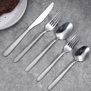 Silverware Dinnerware Sanding Tableware Stainless Steel Cutlery Set - JIEYANG CITY JIESHI HARDWARE PLASTIC CO., LTD. - China