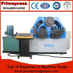 W24y-45 Ecomonical Type Automatic Angle Profile Metal Plate Bending Machine - Nanjing Prima CNC Machinery Co., Ltd. - China