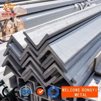 Hot Rolled Carbon Angle Hot Rolled Carbon Steel Angle MOQ 1 Ton Shape Round Origin China Width as Required HS Code - Jiangsu Rongyi Metal Co., Ltd - China
