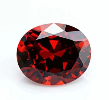 Wholesale Loose Oval Cut Garnet Cubic Zirconia CZ Gemstones Grade AAA Color Garnet Origin Wuzhou HS Code 71049099 Suitable for - Wuzhou Qianjian Jewelry Co., Ltd. - China