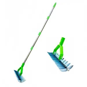 1 6m Long Handle Lawn Thatch Rake for Manual Grass Lawn Thatch Removal - Yiwu Greatcity Tools Co., Ltd - China