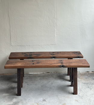 Bench Reclaimed Wood Material Hopea wood Max. Moisture (%) 13% Size LxWxH: - Kasen - Vietnam
