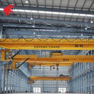 Factory Direct Selling 20 Ton 30 Ton 50 Ton 100 Ton 200 Ton Qd Double Girder Overhead Bridge Crane Supplier - Henan Dafang Heavy Machine Co., Ltd. - China