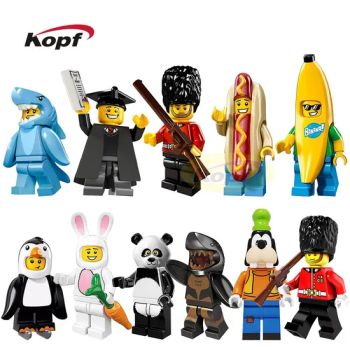 Pump Collectible Mini Figures Goofy Cartoon Assemble Building Block Minifigures Plastic Toy - GUANGZHOU KEMOLI INTERNATIONAL TRADING CO., LIMITED - China