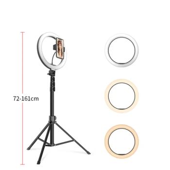 10 Selfie Ring Light Tripod Stand and Cell Phone Holder Remote Desk Makeup Lamp - Guangdong Fengshang Intelligent Optoelectronics Co., Ltd. - China