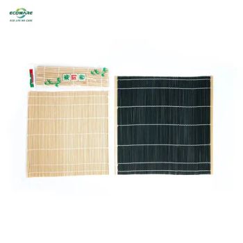 Making Sushi Tools Bamboo Roller Shutter Sushi Curtain Black Skin Curtain - Shucheng Limin Wood Products Co., Ltd. - China