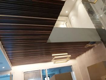 Wooden Ceiling Service Location Local+250 Service Mode Onsite Location Type Residential Type of False Ceiling Wooden Country of Origin Made in - Top Interior And Construction Solutions - India