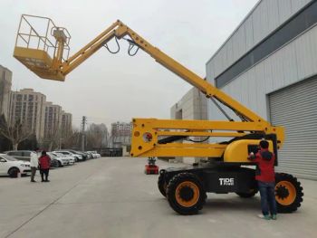 High Quality Electric 14m 16m 18m 20m Articulated Boom Lift Crank Lifting Platform - TIDE POWER TECHNOLOGY CO., LIMITED - China