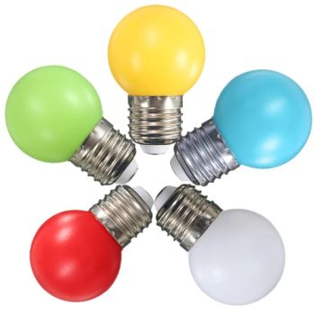 Colorful E27 3W Light Lamp Energy Saving LED Bulbs - Shenzhen Slinya Electronic Co., Ltd. - China