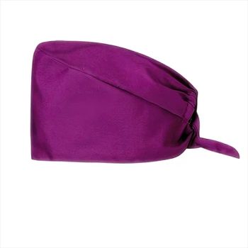 Reusable Cotton Medical Scrub Caps with Sweatband and Buttons - Wellmien Healthcare Tech. (Suzhou) Co., Ltd. - China
