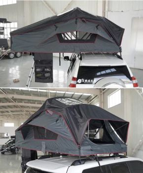 4WD off-Road Waterproof Roof Top Tent Large Windows Foldable Car Camping Tent - Beijing Sunday Campers Co., Ltd. - China