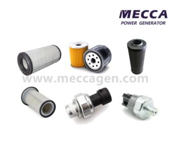 Diesel Generators Spare Parts Oil Filters Oil Pressure Sensor Switch Thermostat Assy Accessories - MECCA POWER CO., LTD. - China