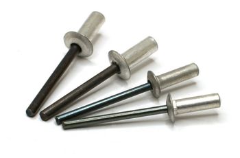 Closed End Sealed Blind Rivets Go Color SELF Coating NONE Size 2.4 TO 6.4 Shape DOME HEAD Material ALUMINIUM Technique BLIND - J. C. Gupta & Sons - India