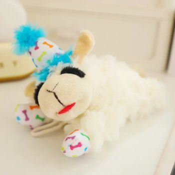 Amazon Hot Selling Multi Pet Mini Lamb Chop Officially Licensed, Plush, Squeak Pet Toys Dog Toys (White, 10') - Jiangyin Qianding Imp. & Exp. Trade Co., Ltd. - China
