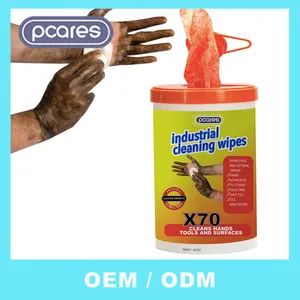 OEM Disposable Multi Purpose Cleaning Wipes Abrasive Wet Industrial Big Wipes - Shanghai Pcares Cosmetic Co. Ltd - China