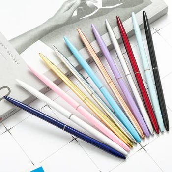 Wholesale Metal Table Pen Ballpoint Pen Advertising Pen Printing Logo Hotel Front Desk Bank Gift Pen Wholesale - Changsha Sofly Industry Co.,Ltd - China