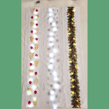 Colorful and Gorgeous LED Table Runner for Your Christmas Party Decorations - Rizhao Best-Buy Home & Kitchen Co., Ltd. - China