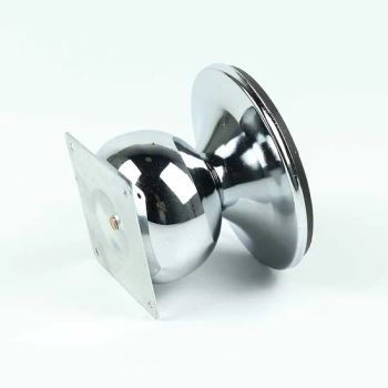 Stainless Steel Furniture Leg Adjustable Metal Sofa Leg Fixed Fixed Height 133mm Finish Chrome Trademark OEM Thickness - Hangzhou Happyfull Import & Export Co., Ltd. - China