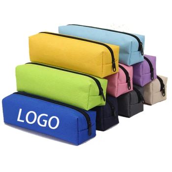 Durable Pen Pencil Cases Polyester Canvas Pouch Popular School Office Pencil Bag - Xiamen Top Green Bags Co., Ltd. - China
