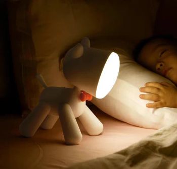 Puppy Desk Lamp Companion Lamp Cute Kids Night Light for Sleeping Night Light USB Desk Lamps - Xiamen Xiguan Plastic Mold Co., Ltd. - China