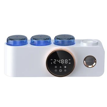 Toothbrush Sterilizer New Design Wall Mounted Toothbrush Holder UV Sterilizing with Toothpaste Dispenser - Jiangxi Dentalbright Technology Co., Ltd. - China